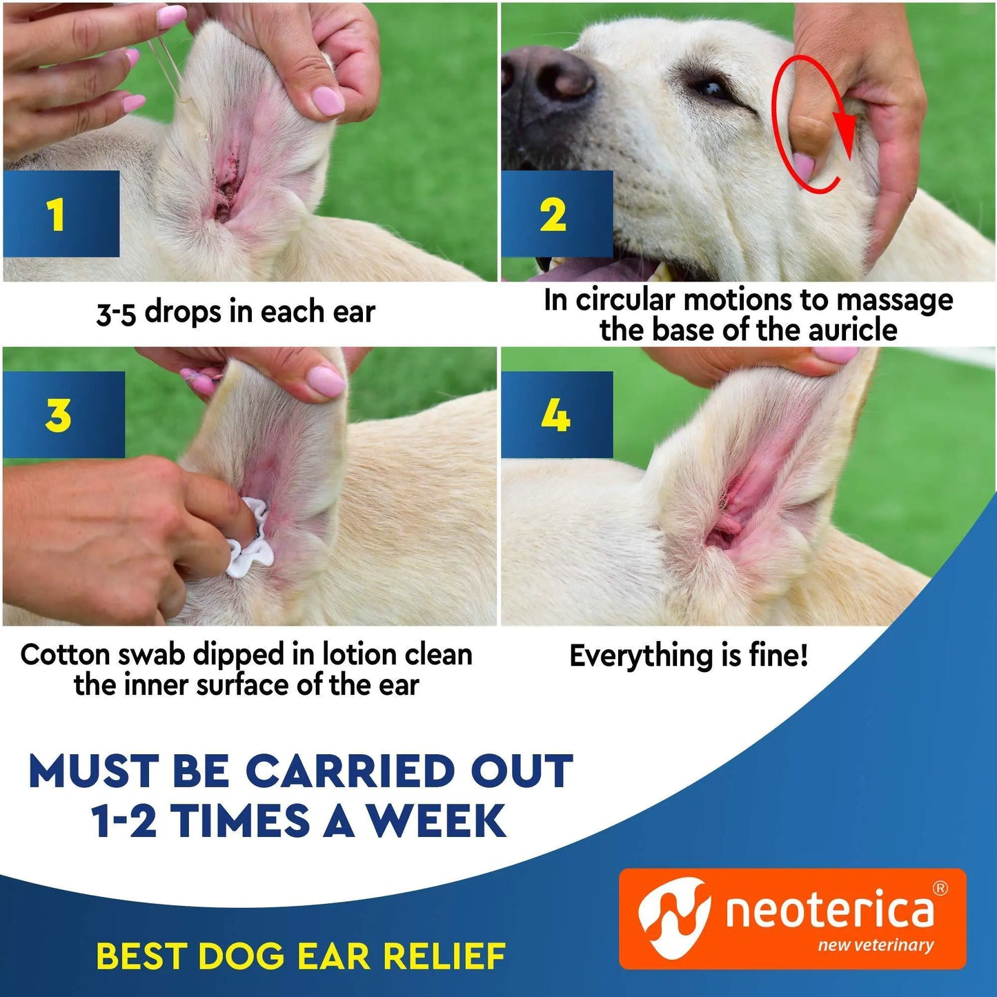 Cat Dog Ear Cleaner Drops